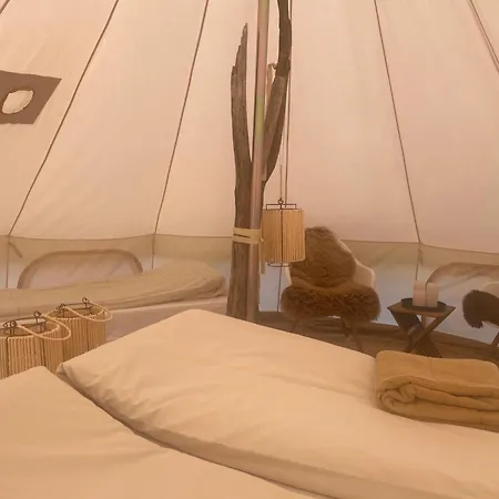 Luxury tent Cozy Garden Glamping Svendborg