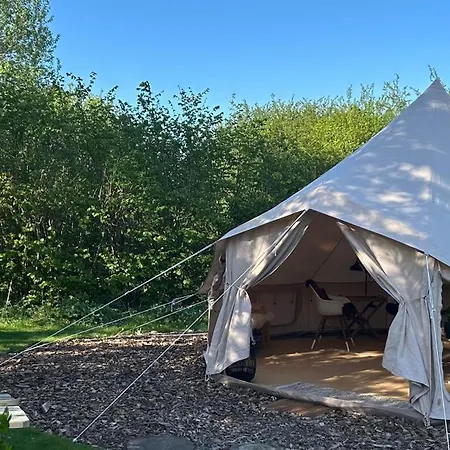 Lüks kamp alanı Cozy Garden Glamping Svendborg