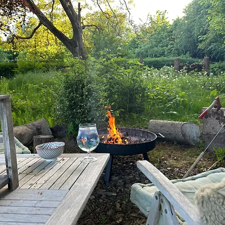 Lüks kamp alanı Cozy Garden Glamping Svendborg